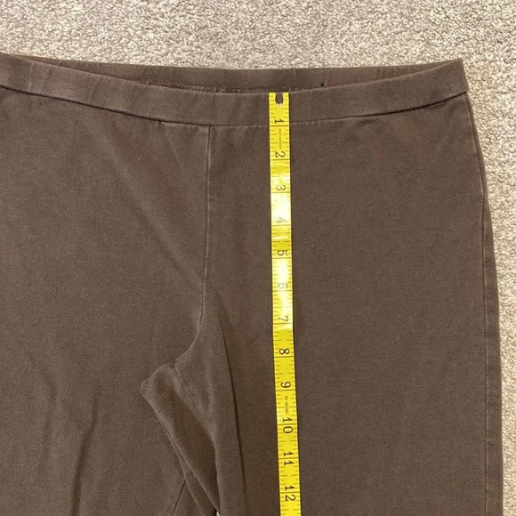 🌸 a.n.a. Brown Cropped Leggings L - Picture 5 of 13